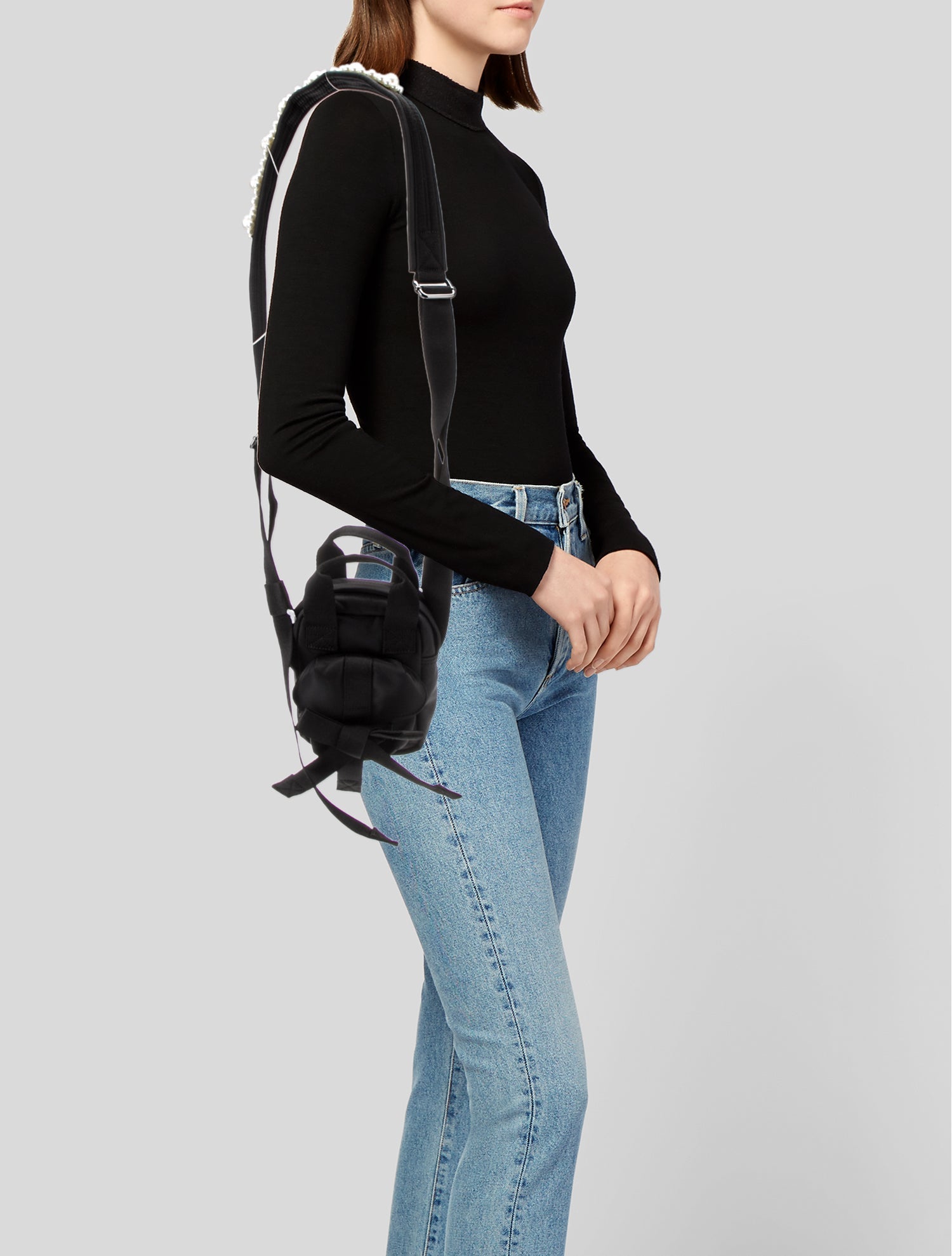 Simone Rocha Nylon Messenger Bag