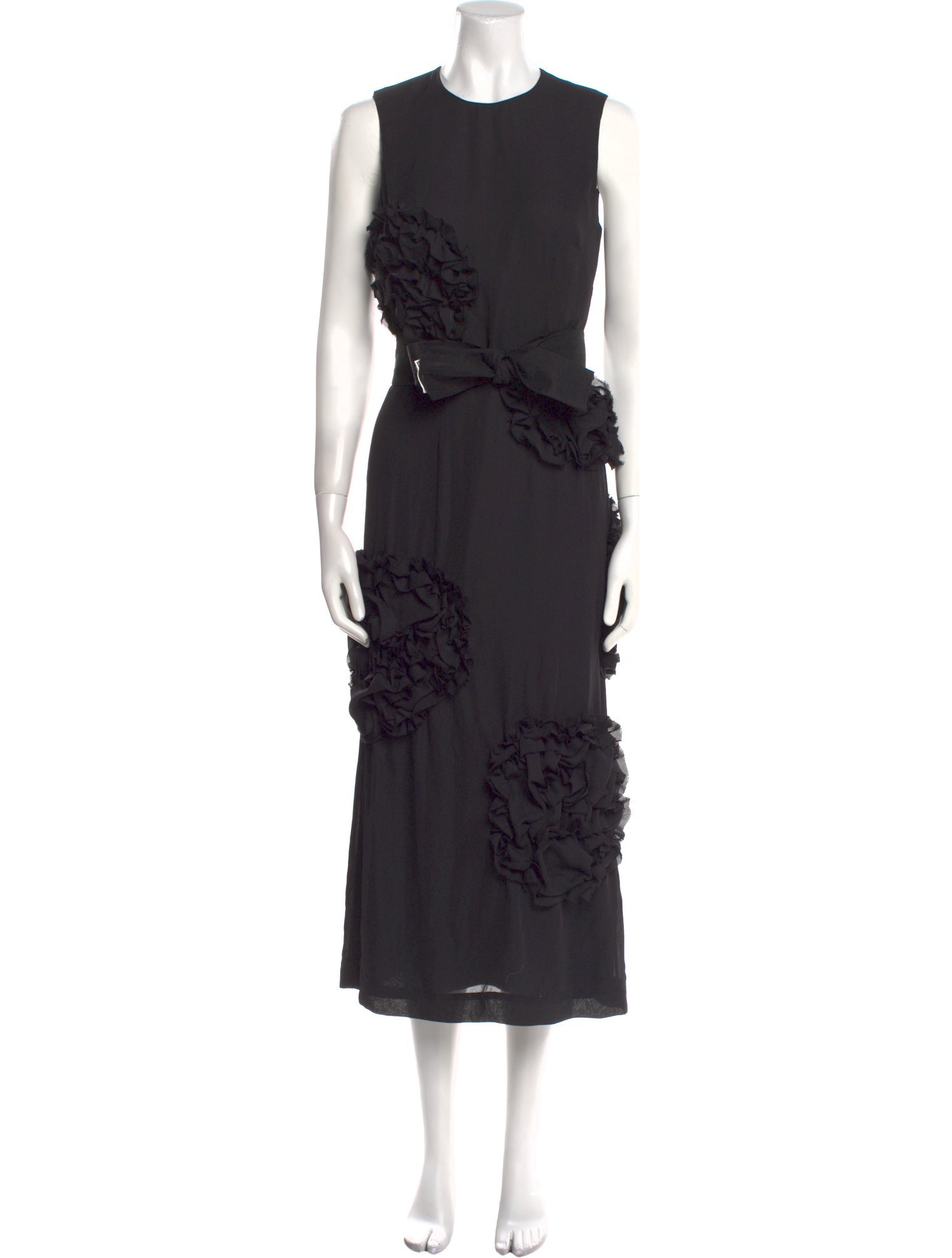 Simone Rocha Crew Neck Long Dress