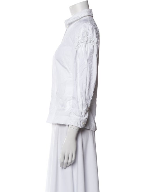 Simone Rocha Three-Quarter Sleeve Button-Up Top