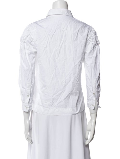 Simone Rocha Three-Quarter Sleeve Button-Up Top