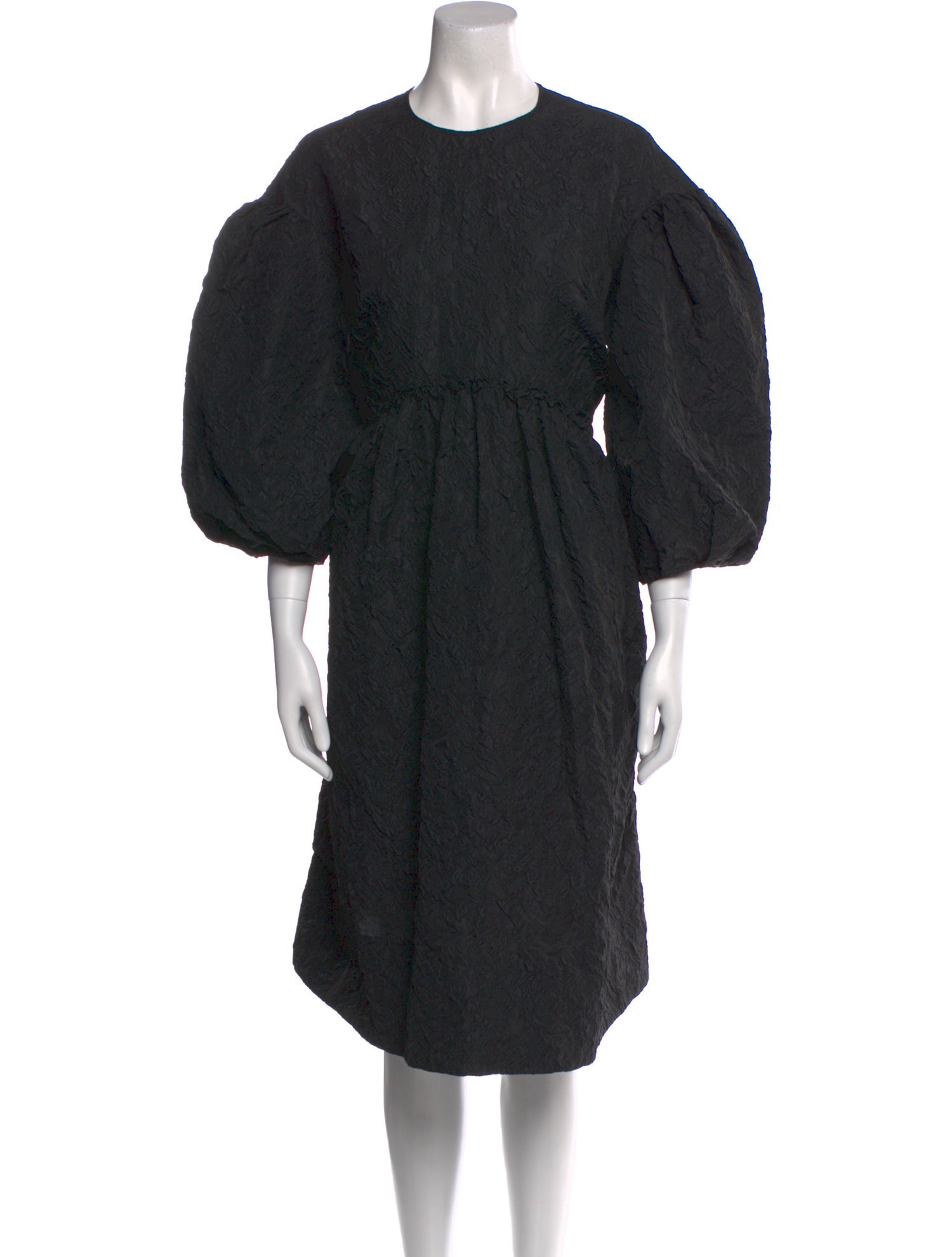 Simone Rocha Crew Neck Midi Length Dress