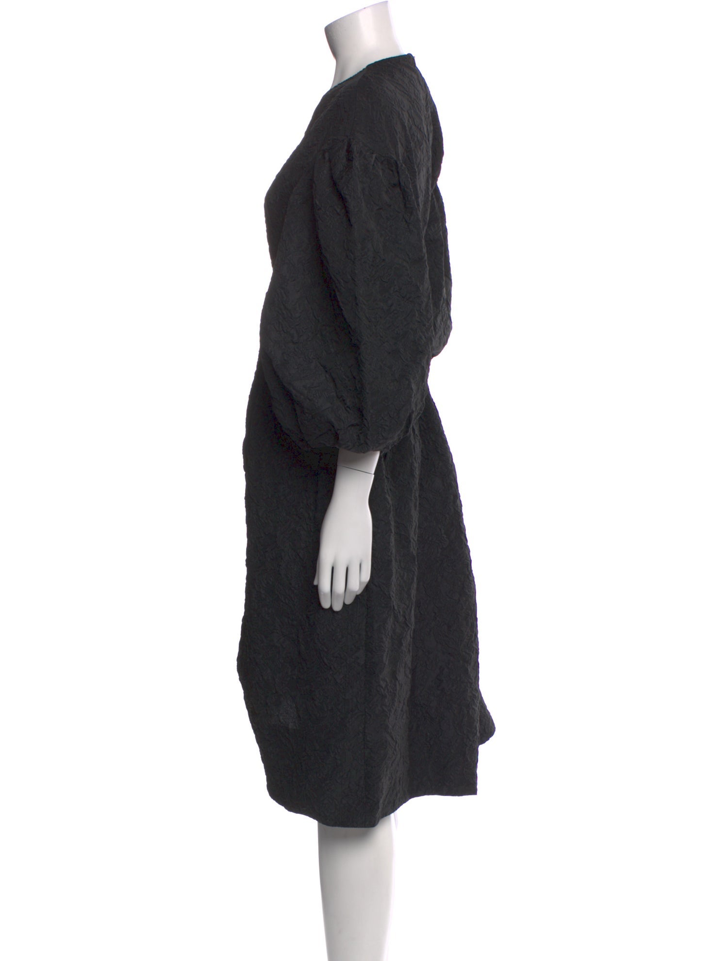 Simone Rocha Crew Neck Midi Length Dress