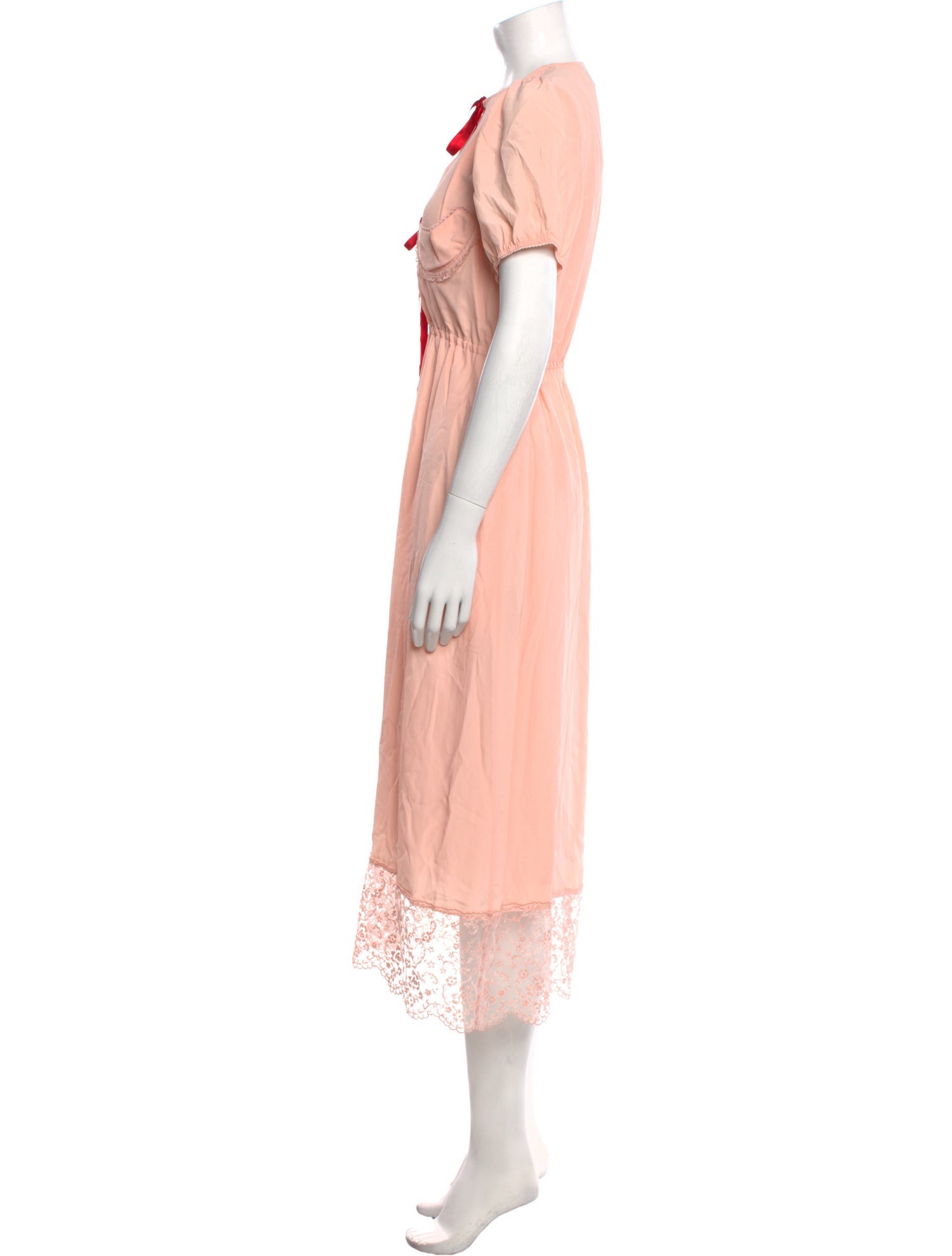 Simone Rocha Tie Neck Long Dress w/ Tags