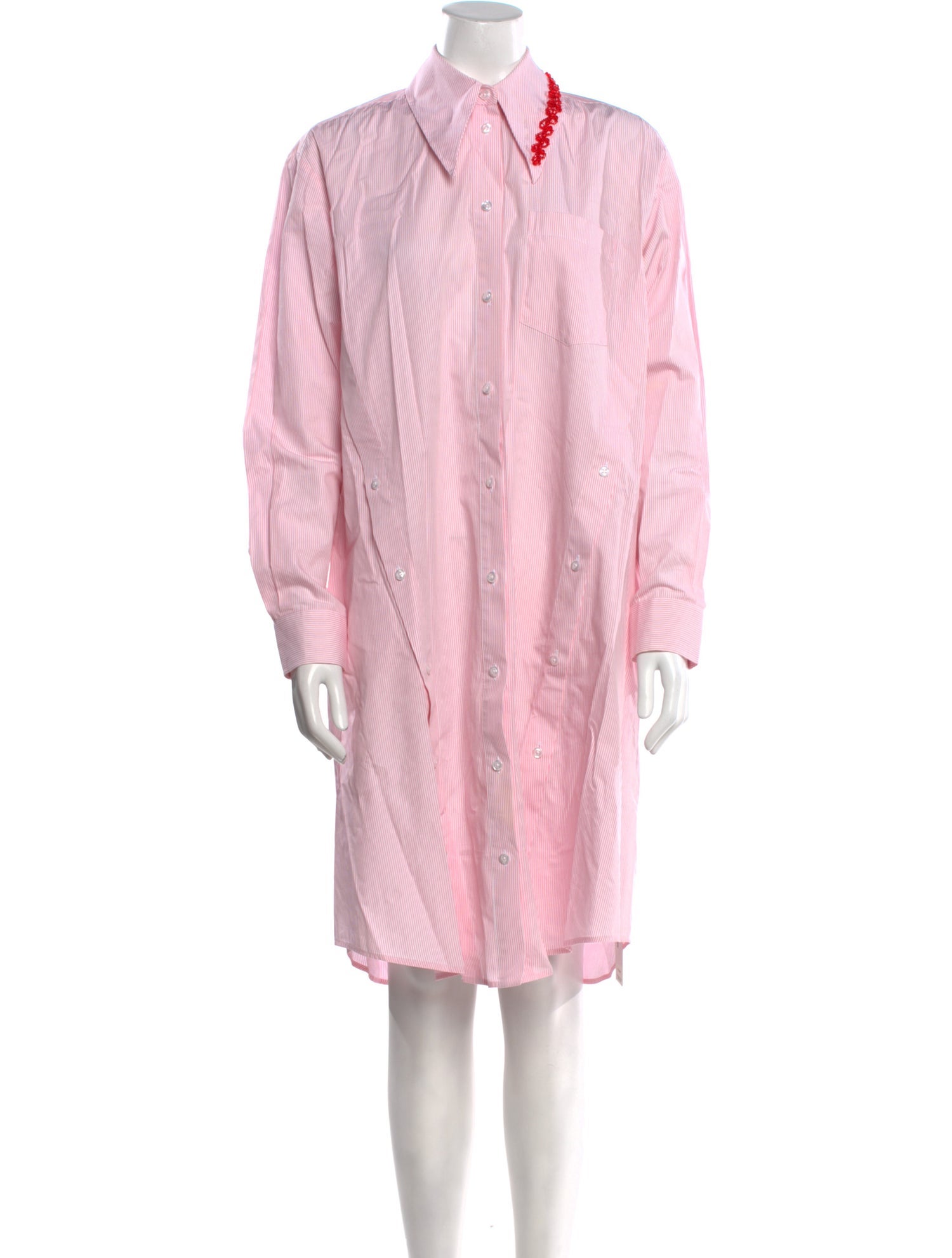 Simone Rocha Striped Knee-Length Dress