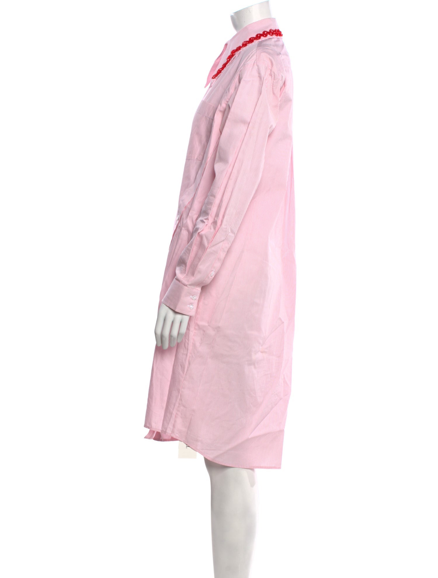 Simone Rocha Striped Knee-Length Dress