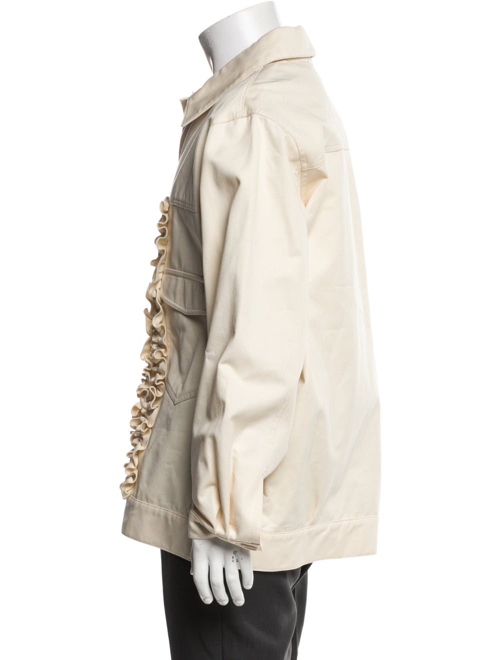 Simone Rocha Utility Jacket Neutrals Ruffle & Bea… - image 2