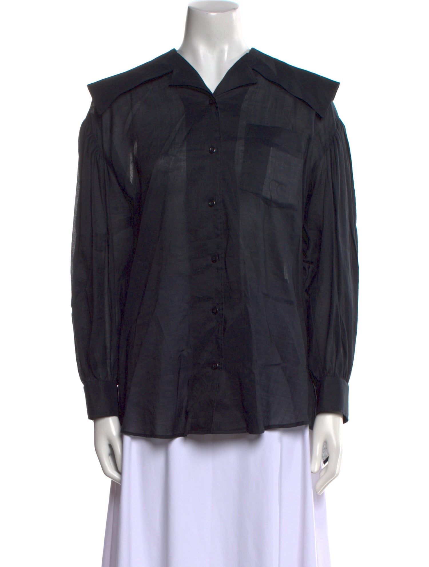 Simone Rocha Long Sleeve Button-Up Top w/ Tags