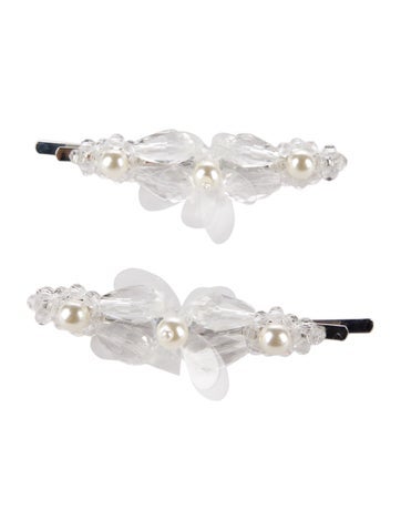 Simone Rocha Hair Accessories Silver metal Clip