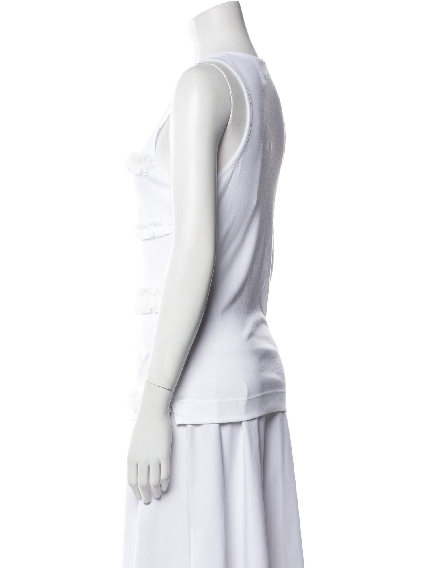Simone Rocha Scoop Neck Sleeveless Top w/ Tags
