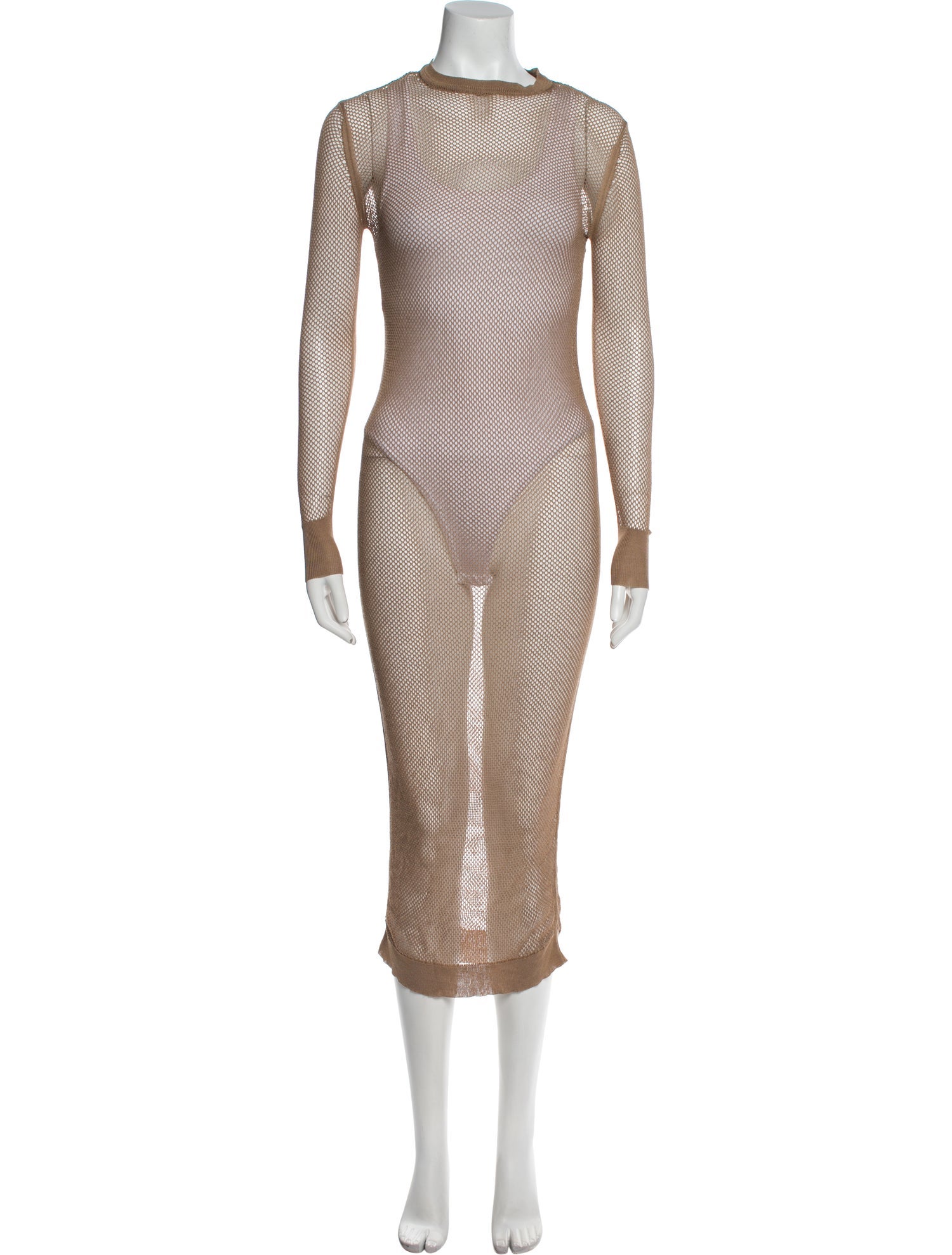 Simone Rocha Mock Neck Long Dress