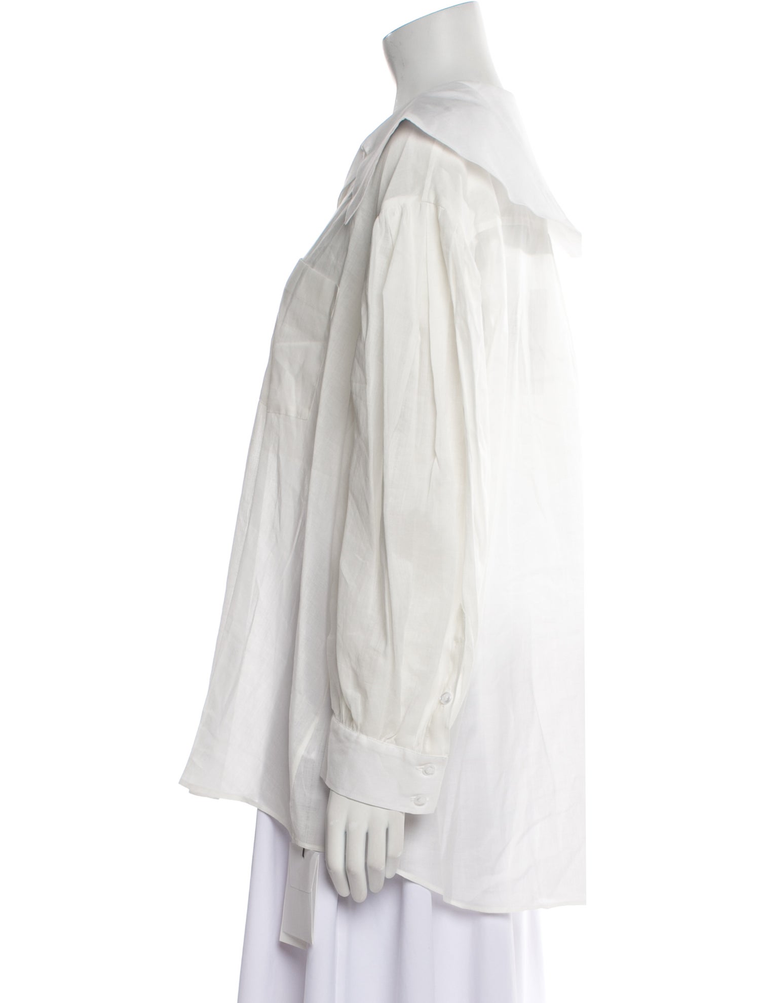 Simone Rocha Off-The-Shoulder Long Sleeve Tunic w/ Tags