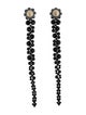 Simone Rocha Crystal Drip Drop Earrings