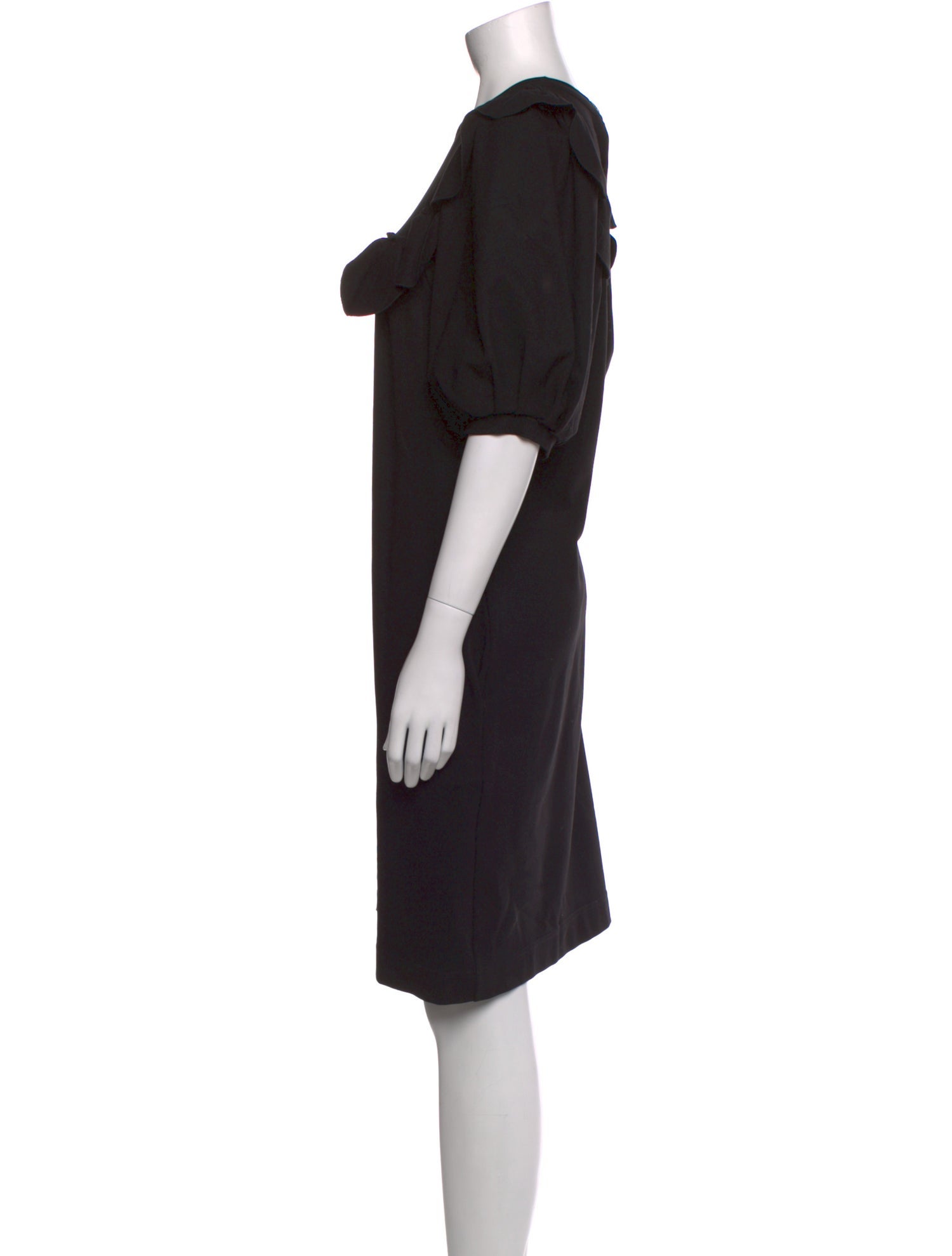 Simone Rocha Crew Neck Knee-Length Dress