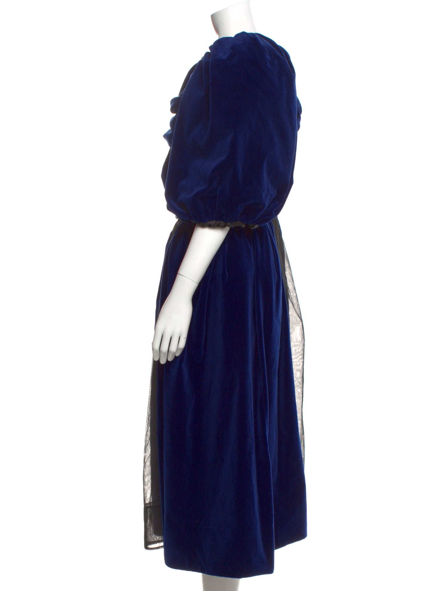 Simone Rocha Square Neckline Midi Length Dress