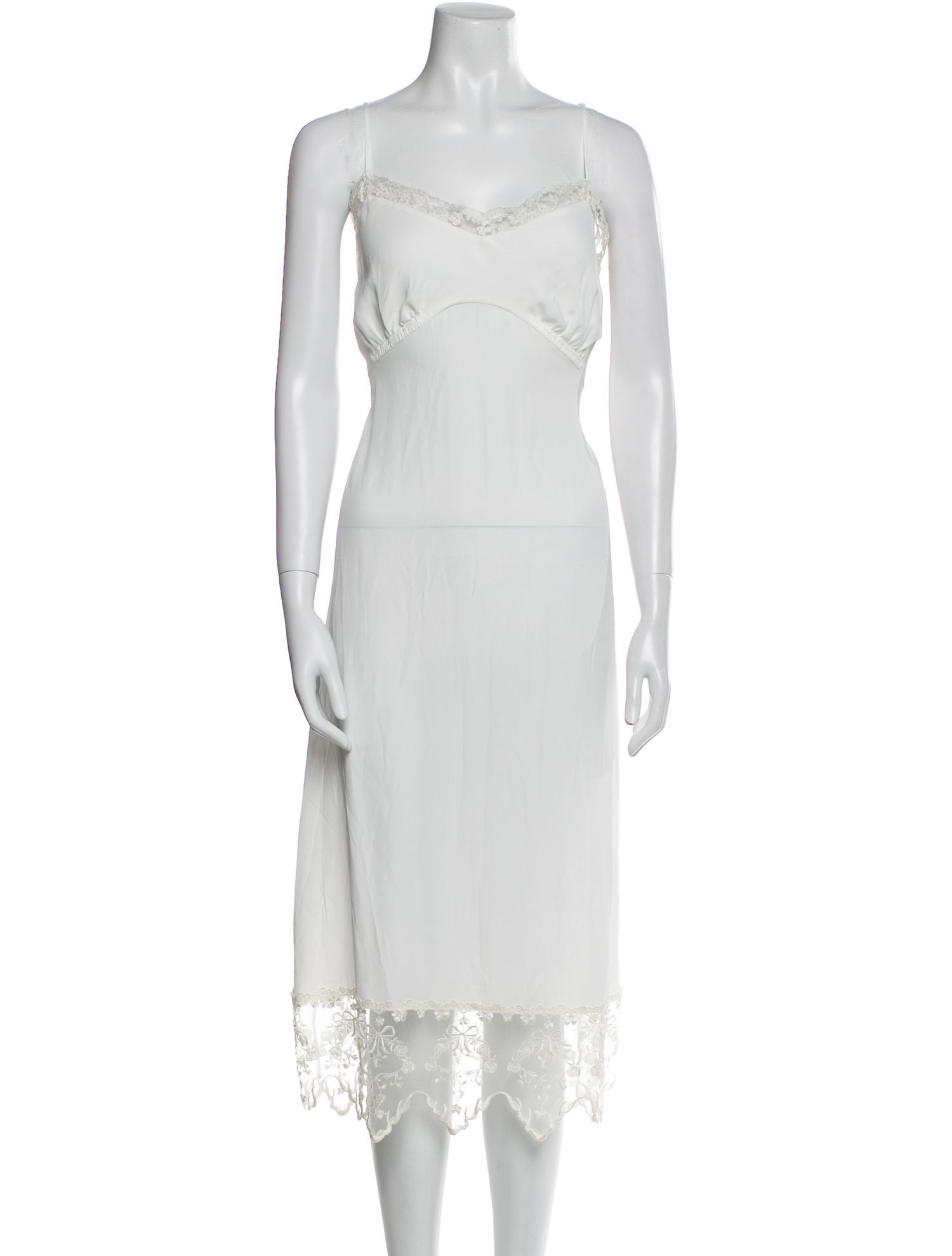 Simone Rocha Strapless Midi Length Dress