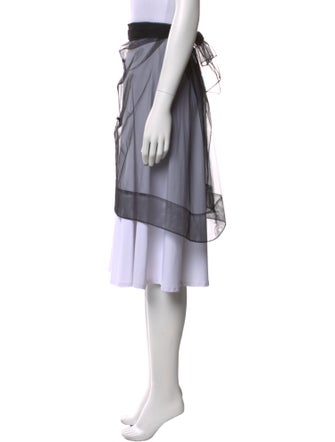 Simone Rocha Mesh Knee-Length Skirt