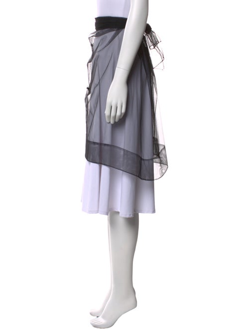 Simone Rocha Mesh Knee-Length Skirt