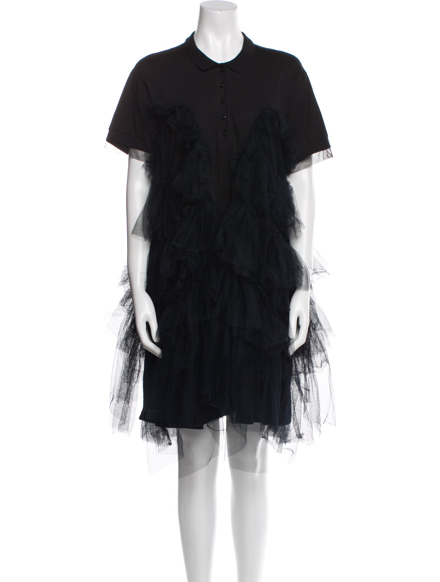 Simone Rocha Crew Neck Knee-Length Dress
