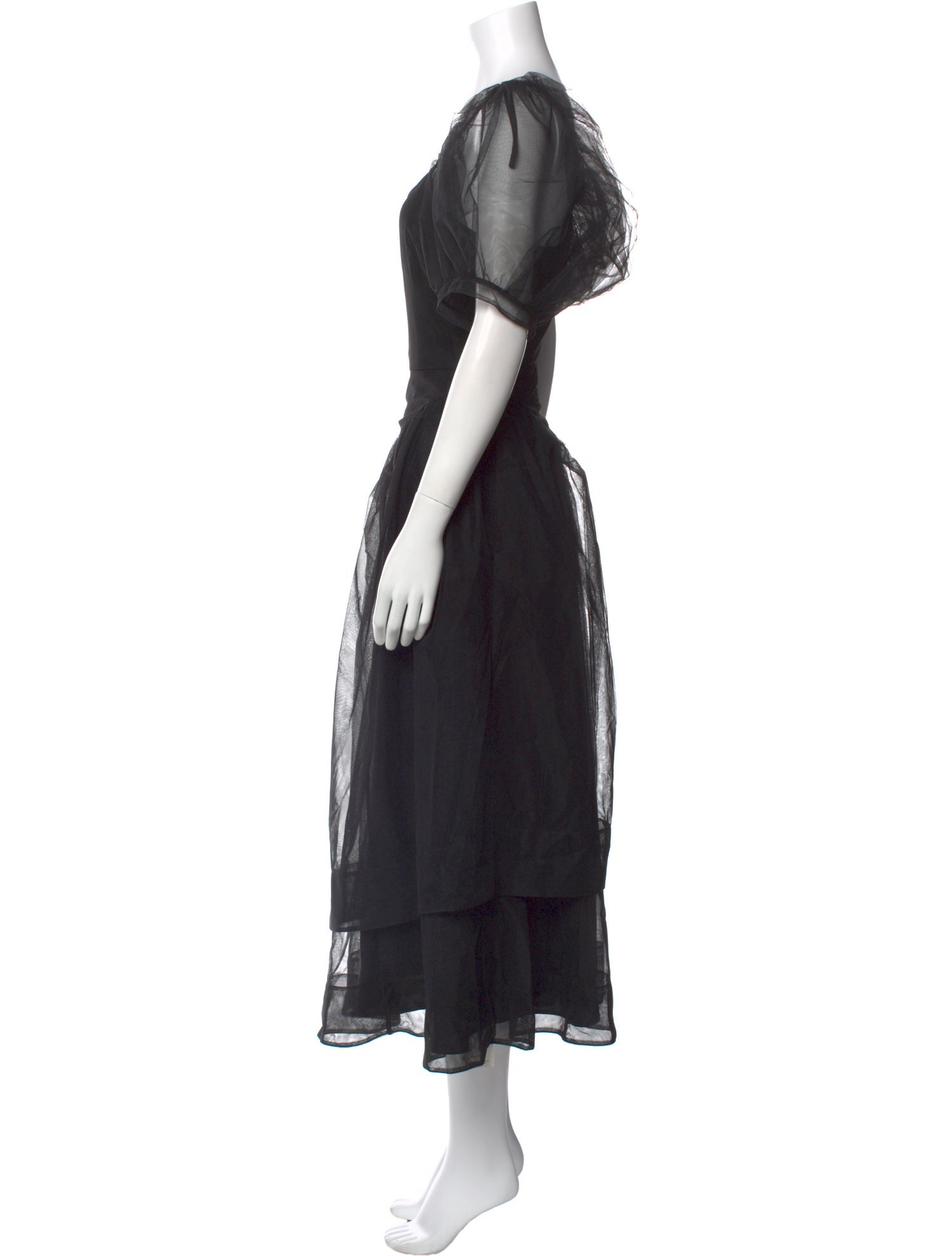 Simone Rocha Silk Long Dress