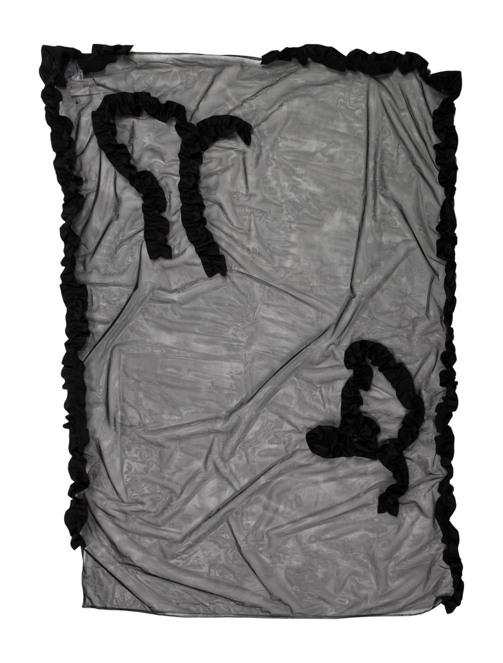 Simone Rocha Shawl Black Patterned - image 4