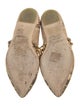 Simone Rocha Embossed Leather Animal Print Ballet Flats