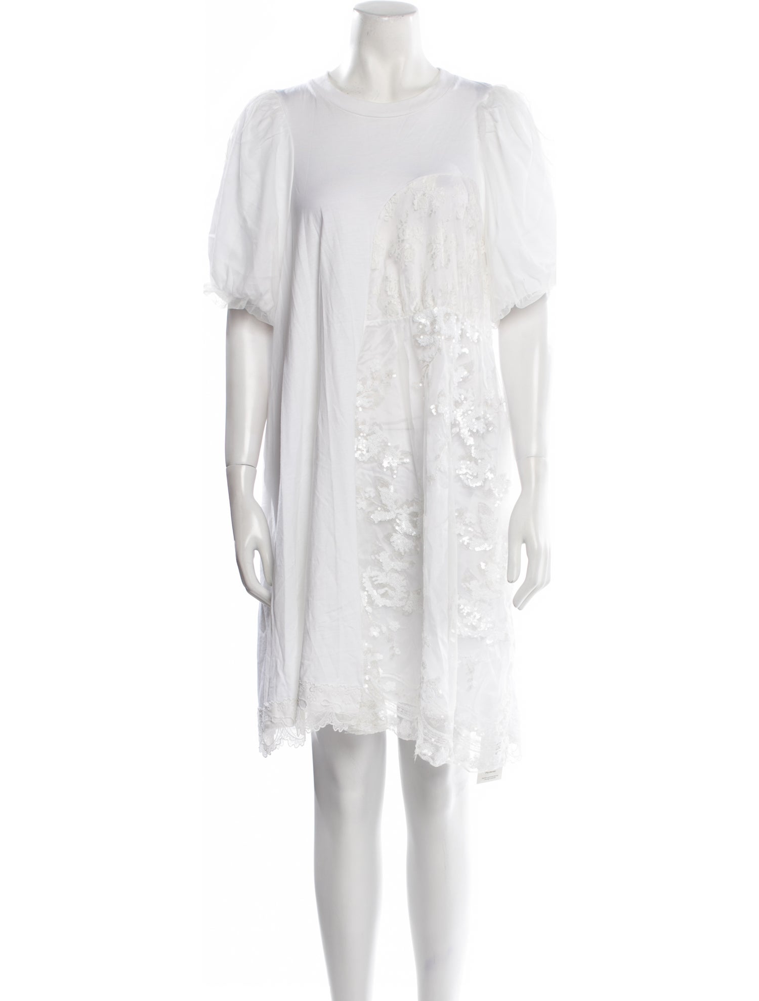 Simone Rocha Crew Neck Mini Dress