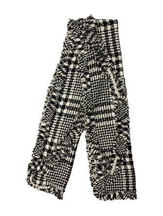 Simone Rocha Wool Patterned Scarf