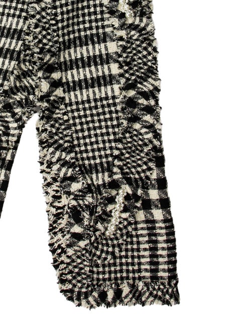 Simone Rocha Wool Patterned Scarf