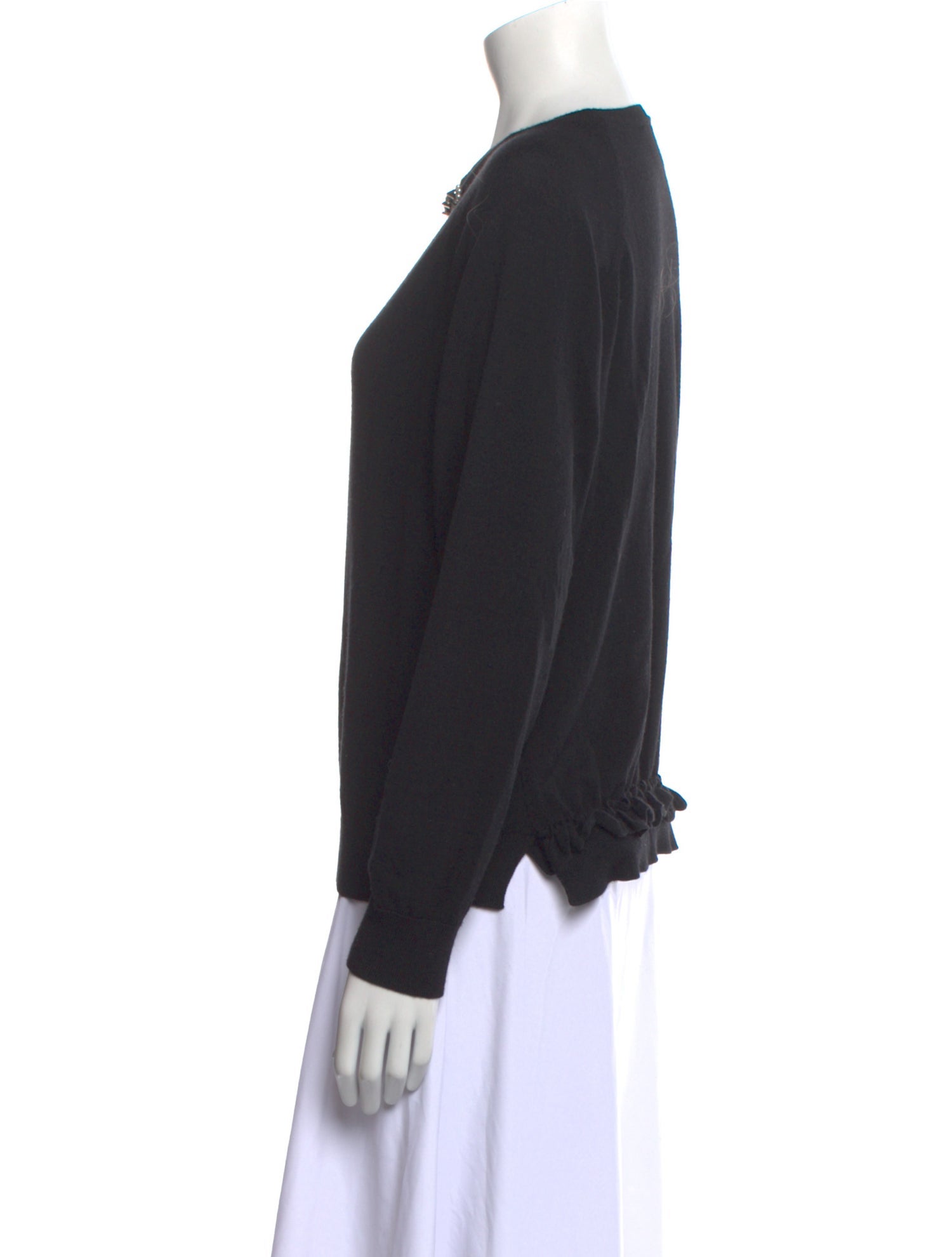 Simone Rocha Wool Crew Neck Sweater