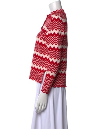 Simone Rocha Printed Mock Neck Crop Top