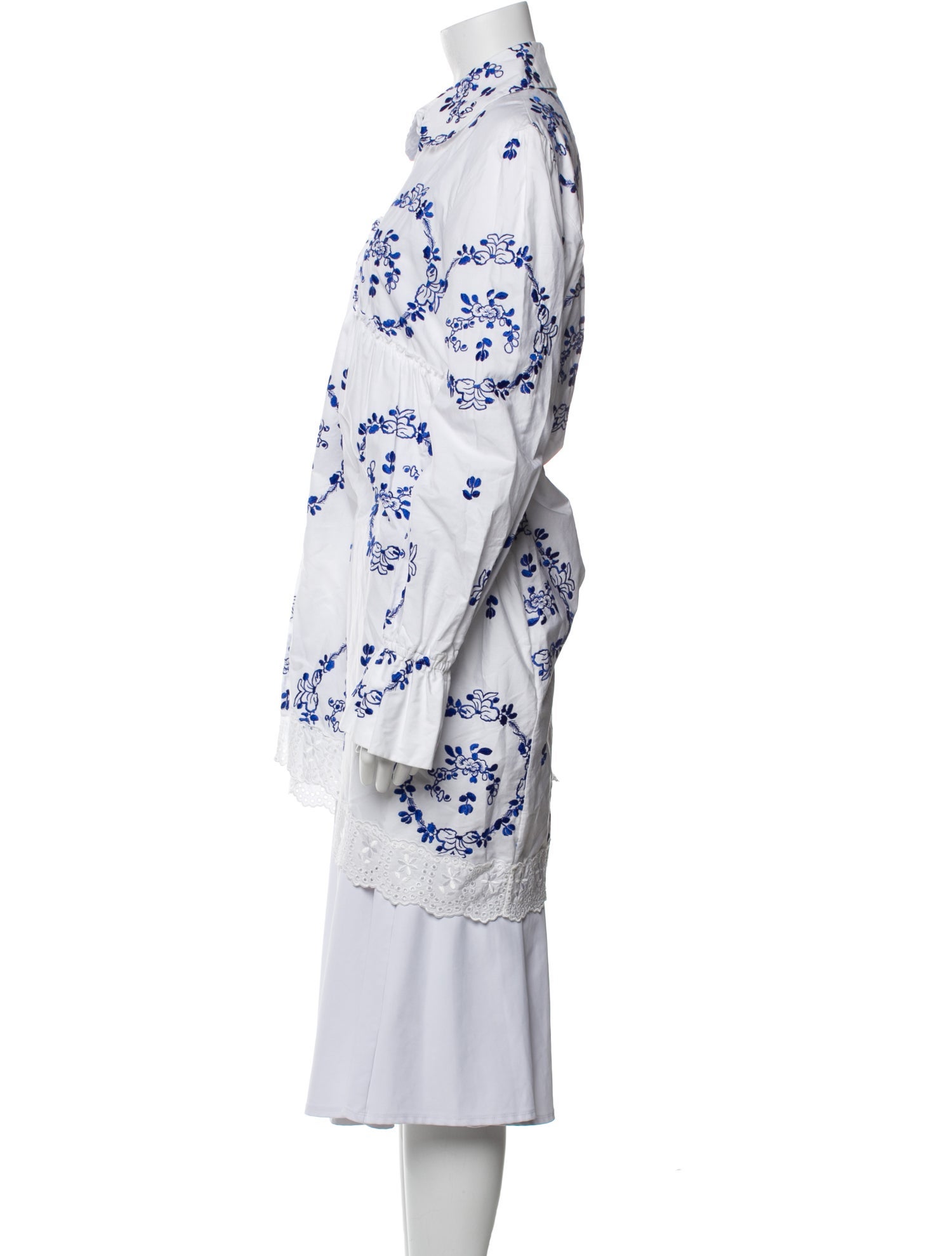 Simone Rocha Printed Long Sleeve Tunic