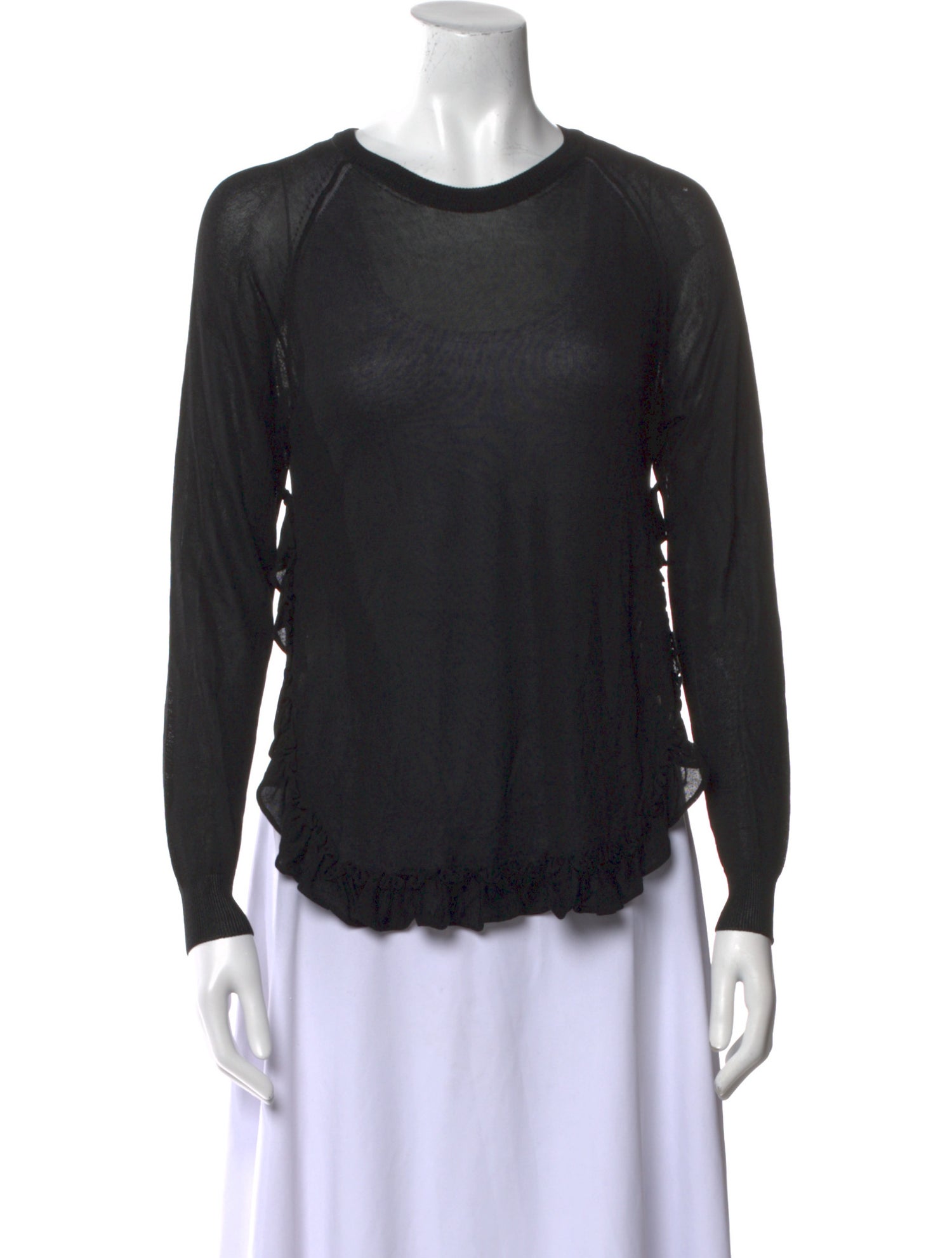 Simone Rocha Crew Neck Long Sleeve Top