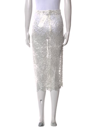 Simone Rocha Lace Pattern Midi Length Skirt