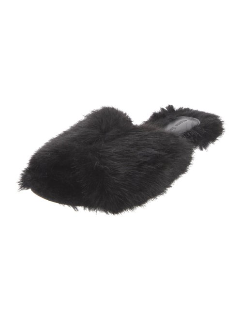 Simone Rocha Faux Fur Slides
