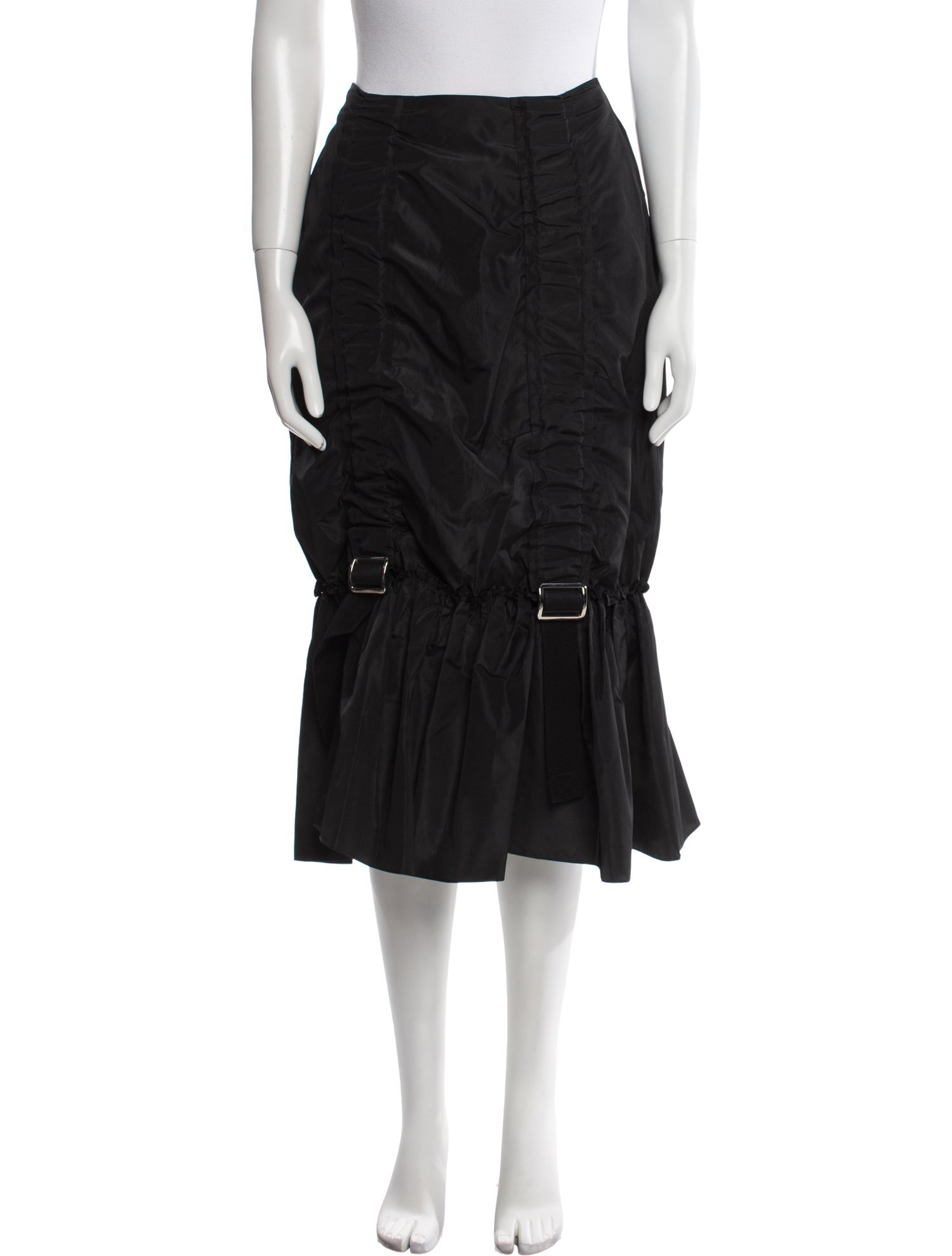 Simone Rocha Pleated Accents Knee-Length Skirt w/ Tags