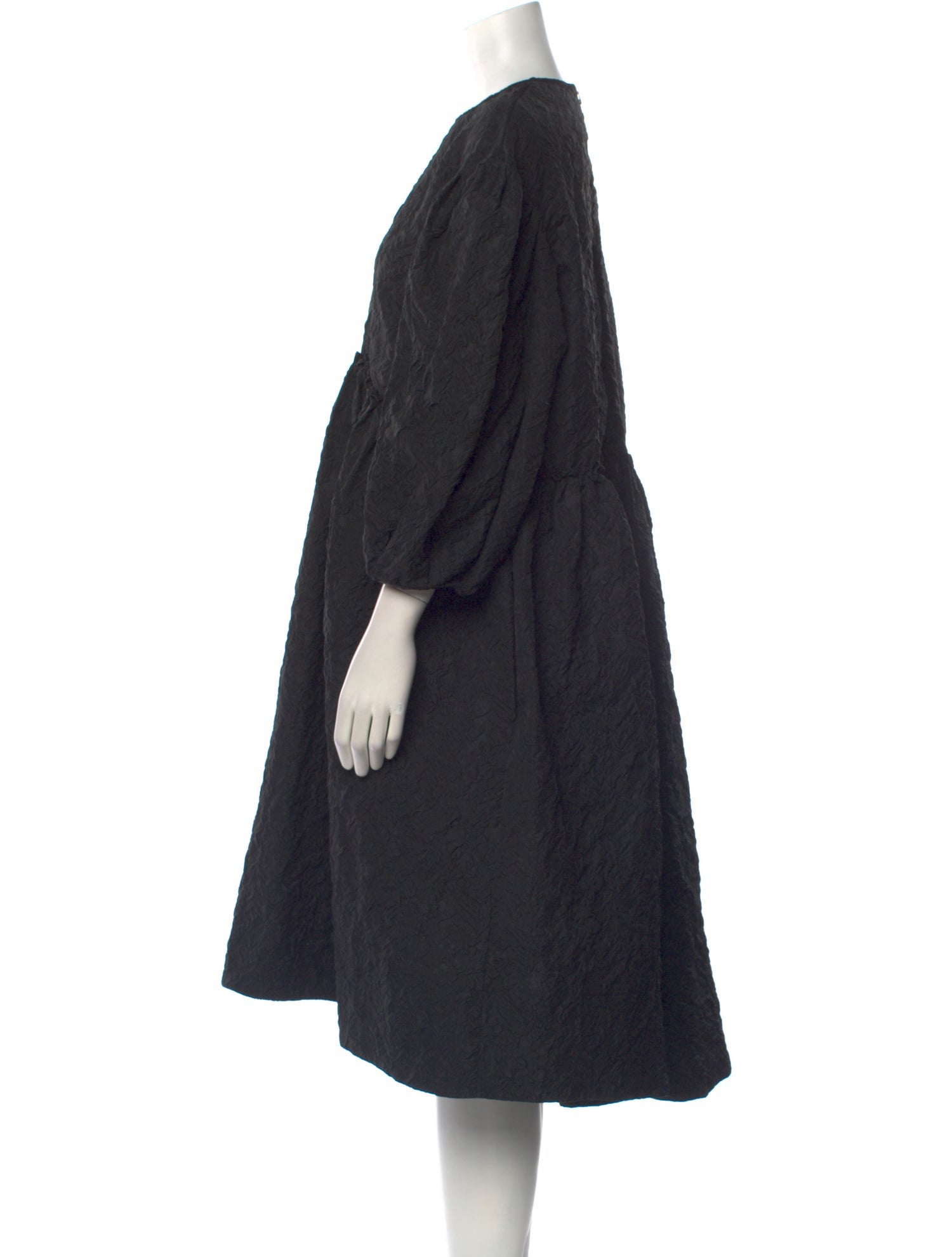 Simone Rocha Crew Neck Midi Length Dress