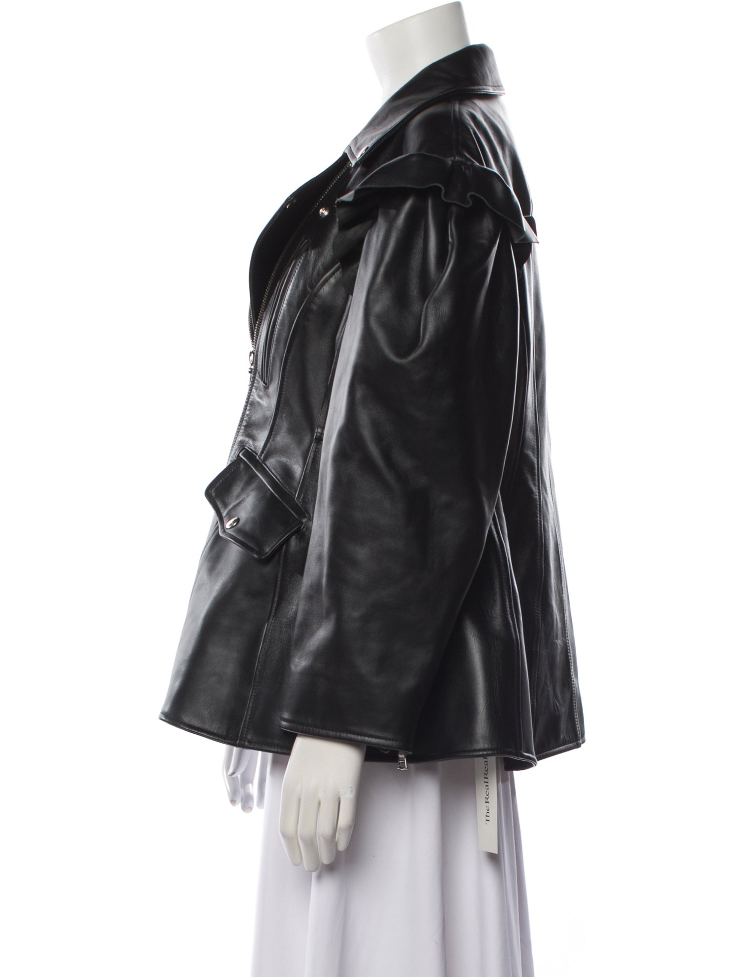 Simone Rocha Leather Biker Jacket