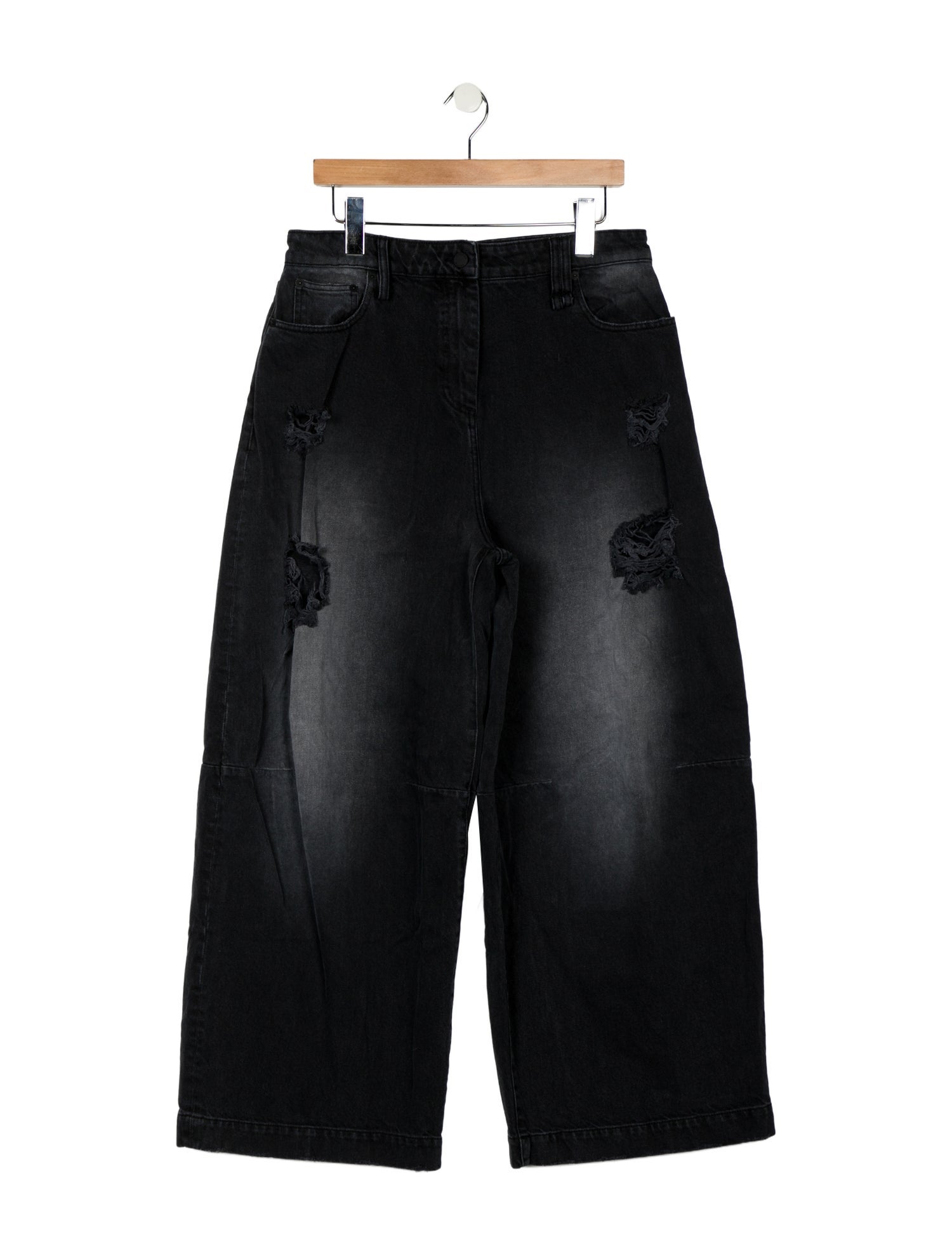 Simone Rocha High-Rise Wide Leg Jeans