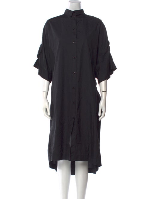 Simone Rocha Mock Neck Midi Length Dress