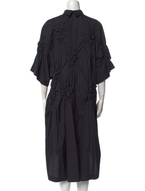 Simone Rocha Mock Neck Midi Length Dress