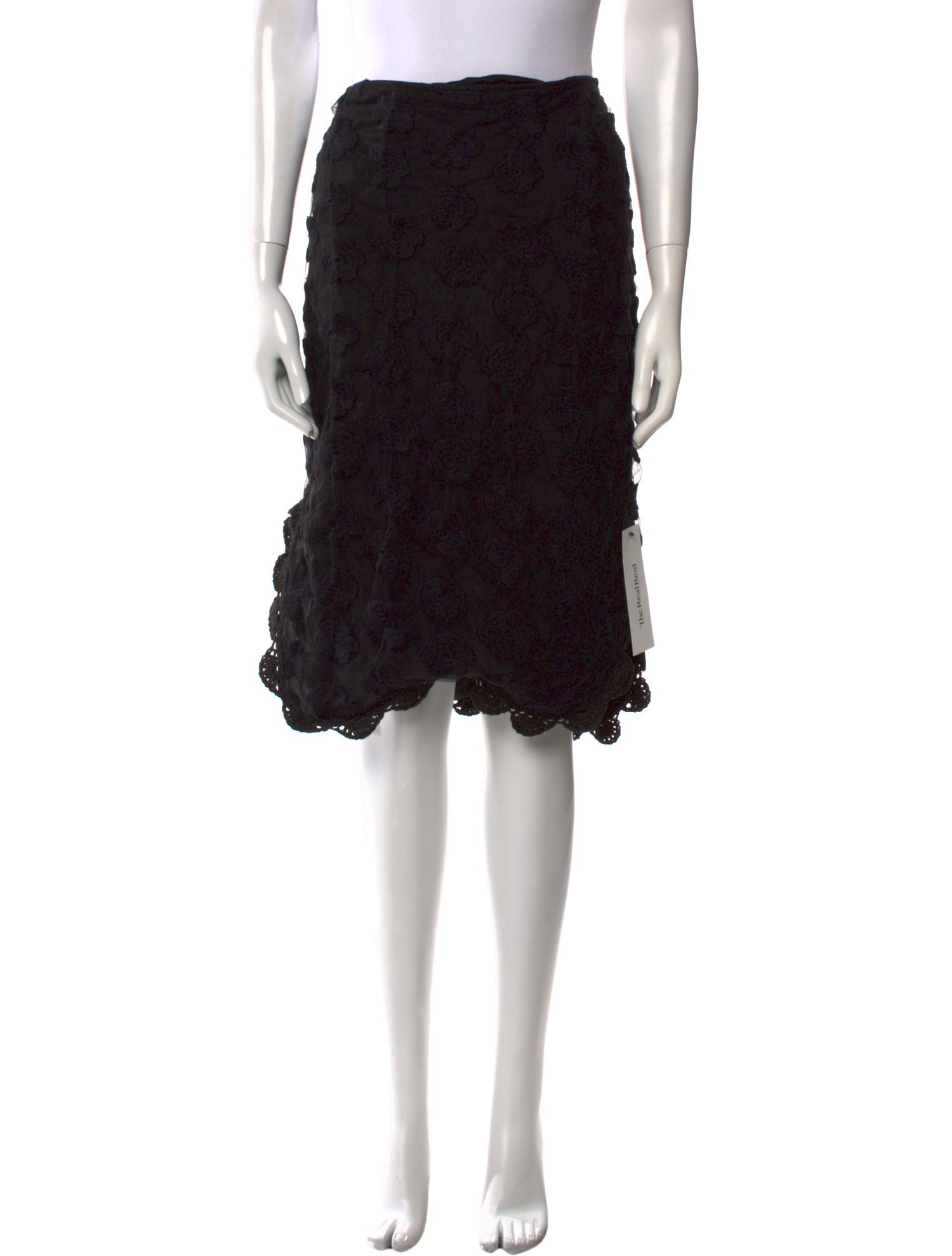 Simone Rocha Lace Pattern Knee-Length Skirt