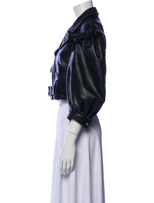 Simone Rocha Leather Biker Jacket
