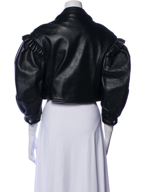 Simone Rocha Leather Biker Jacket