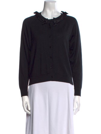 Simone Rocha Merino Wool Crew Neck Sweater