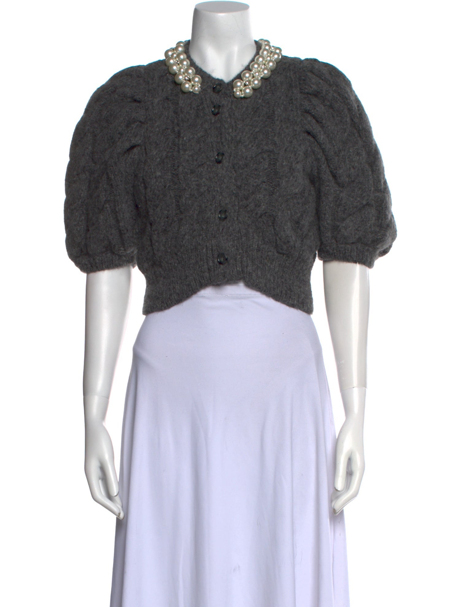 Simone Rocha Alpaca Crew Neck Sweater