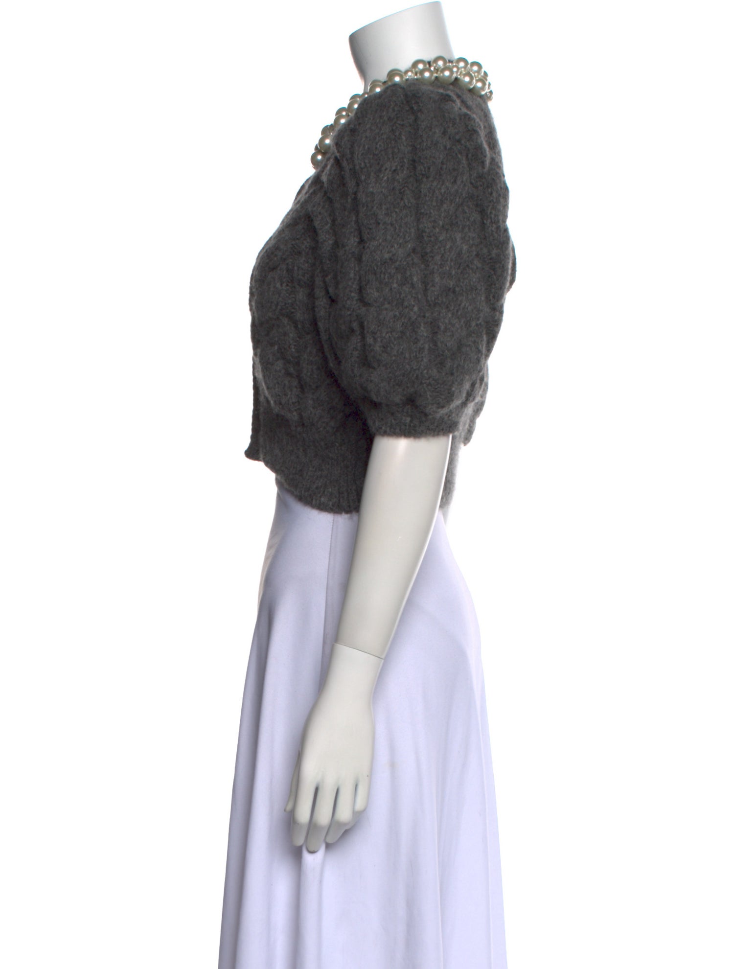 Simone Rocha Alpaca Crew Neck Sweater