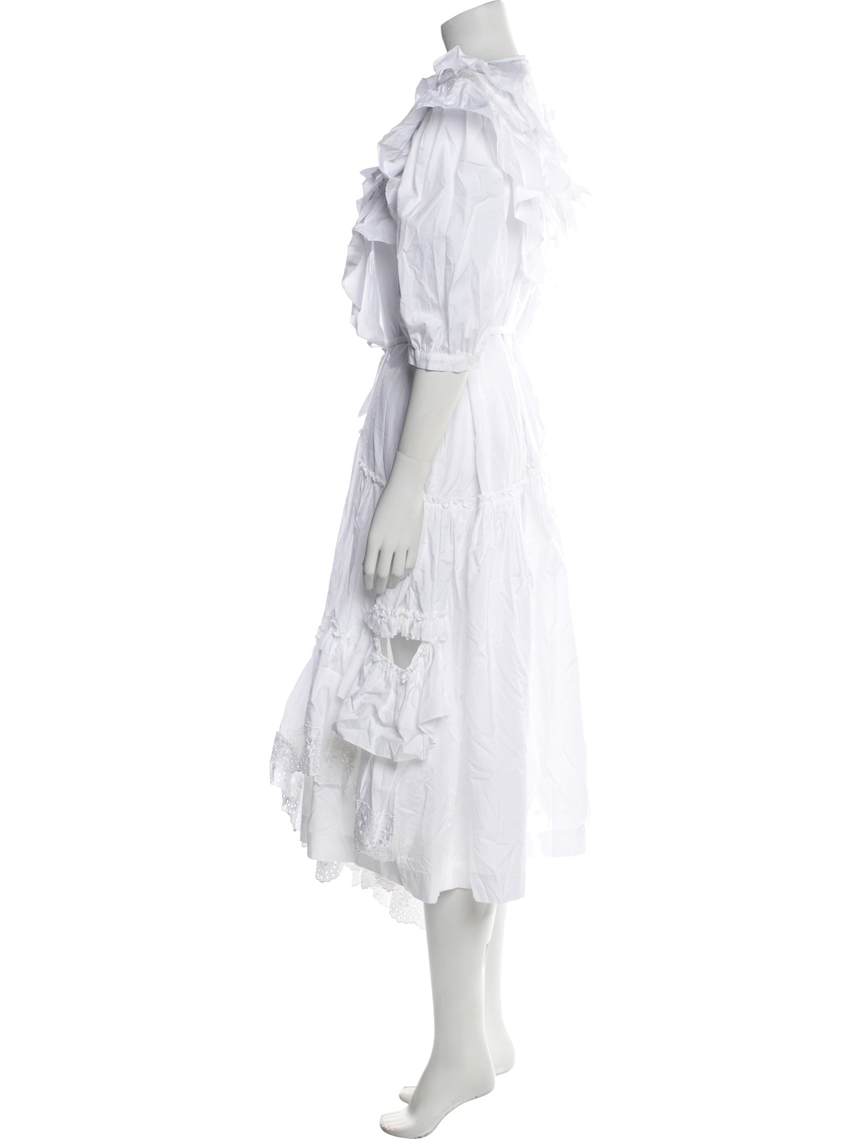 Simone Rocha Crew Neck Long Dress w/ Tags