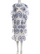 Simone Rocha Floral Print Midi Length Dress
