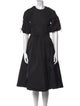 Simone Rocha Crew Neck Midi Length Dress