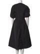 Simone Rocha Crew Neck Midi Length Dress